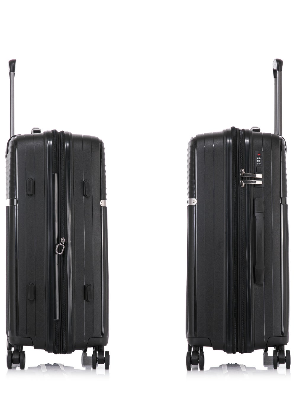 buy-cabinpro-light-weight-pp-fashion-trolley-luggage-expandable-hard-case-carry-on-suitcase-with-safe-zipper-and-4-quite-360deg-double-spinner-wheels-cp002-black_23f