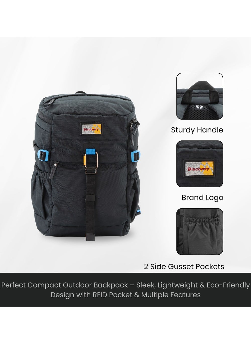 buy-discovery-discovery-icon-25-l-backpack-black-padded-laptop-backpack-durable-water-resistent-backpack-hiking-outdoor-travel-backpack-for-men-and-women_wpc