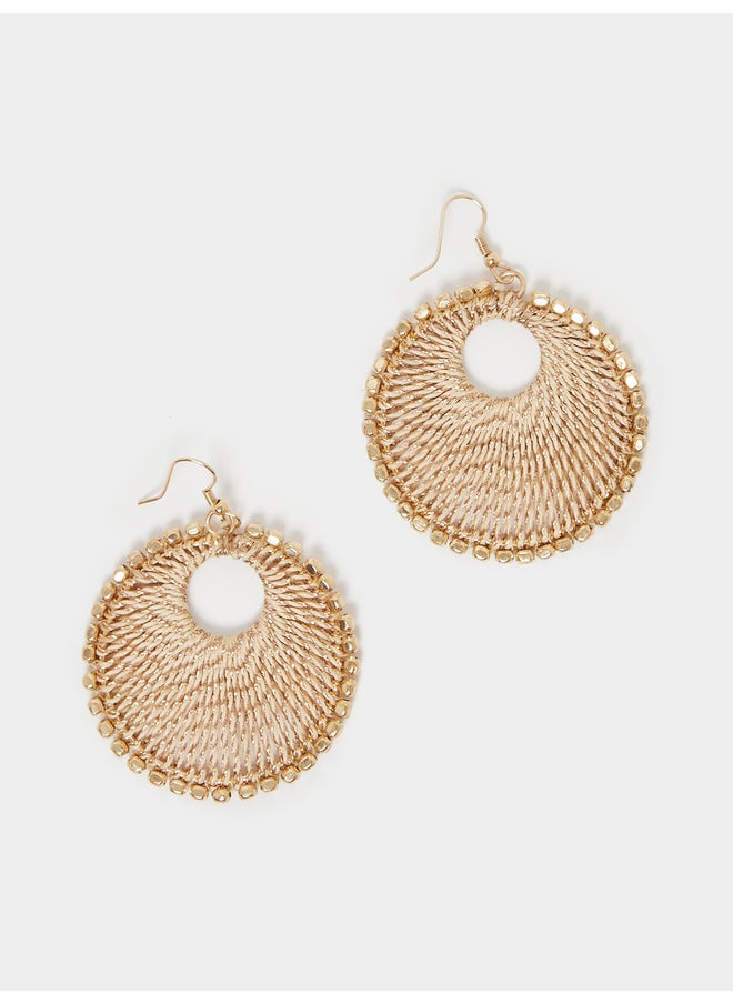 buy-styli-styli-textured-round-earrings_7bx