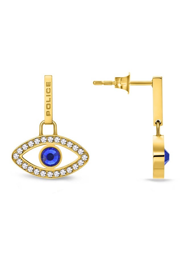 buy-police-eye-gold-plated-ladies-earrings-with-blue-and-white-crystals-8x15mmpejle0003104_y91
