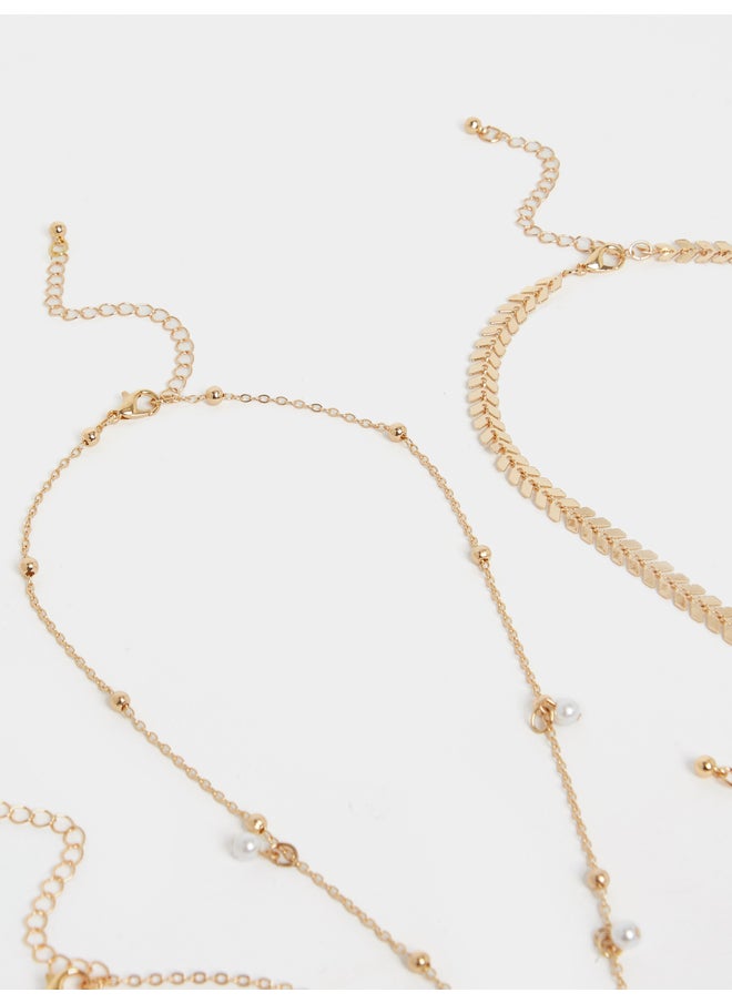 buy-styli-styli-set-of-6-assorted-butterfly-drop-necklace_kiu