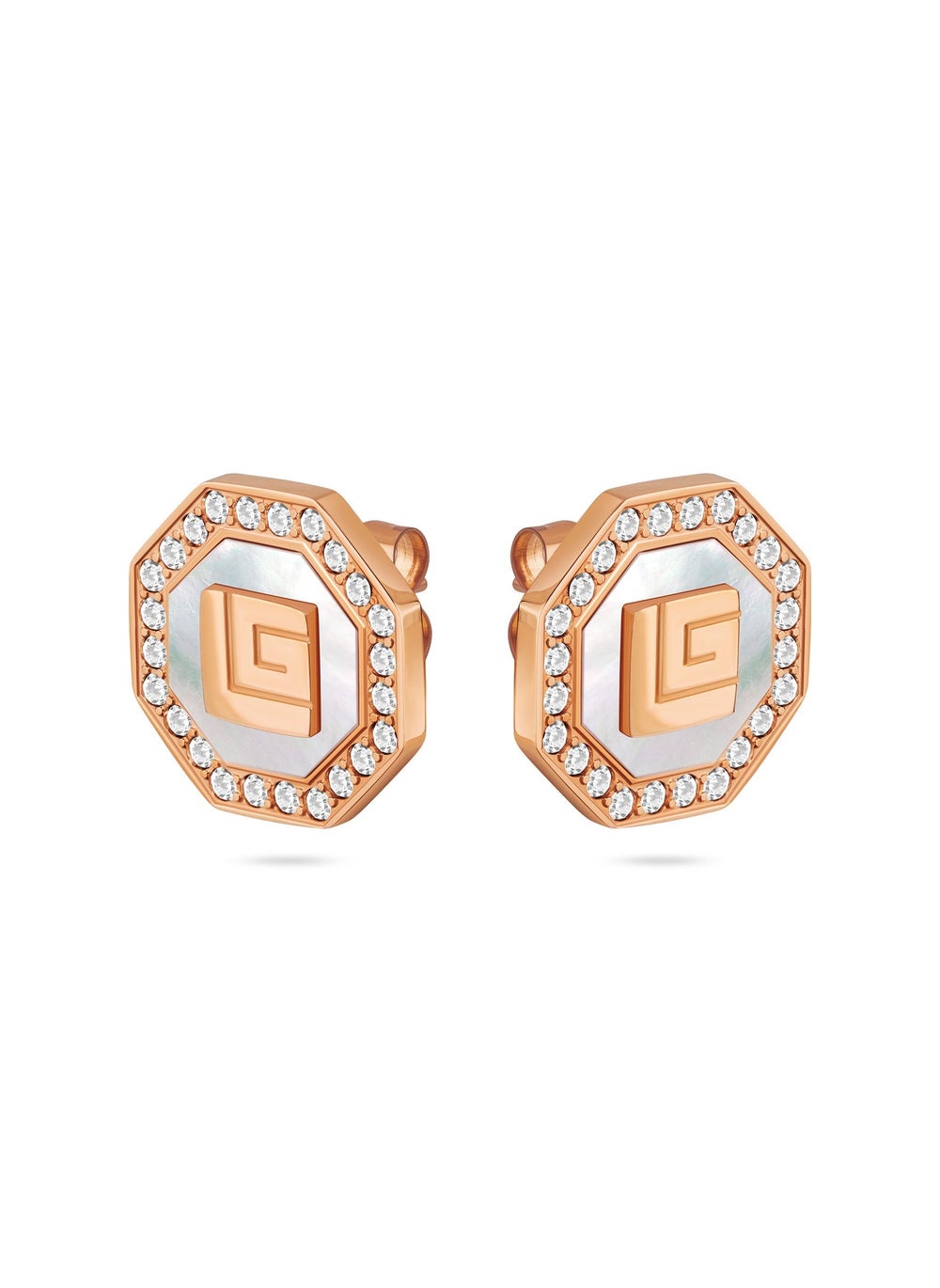buy-guy-laroche-ambre-rose-gold-plated-earrings-with-mop-and-crystals_r4h