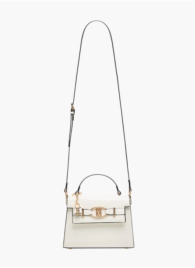 buy-elle-women-textured-satchel-bag-with-detachable-strap-and-flap-closure_cmr