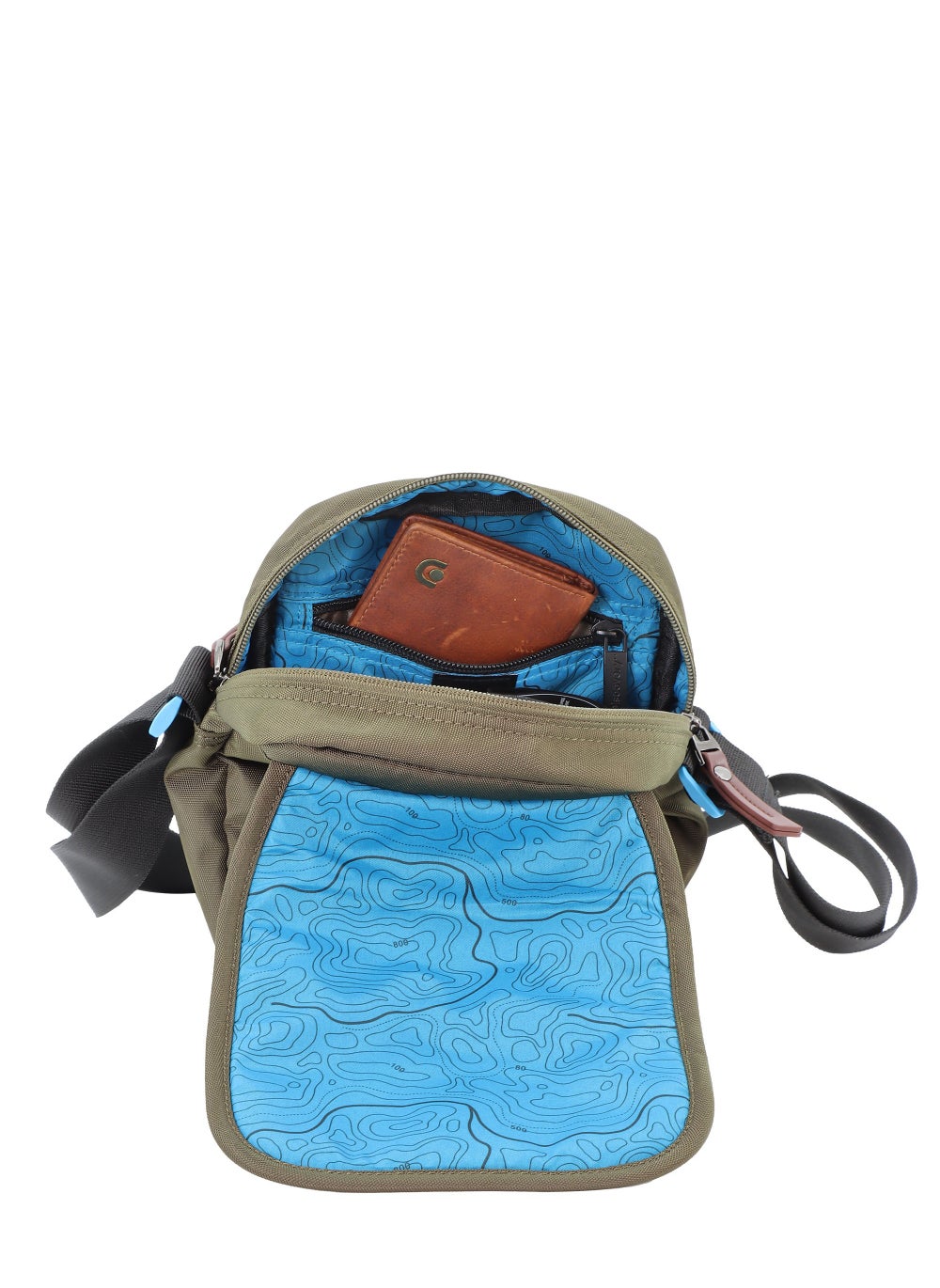 buy-discovery-discovery-icon-flap-over-utility-bag-2-8l-khaki-zipper-compartment-casual-shoulder-bag-for-men-and-women-removable-shoulder-strap-secure-rfid-pocket_54y