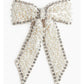 H&M Pearly Beads & Rhinestone Bow Hair Clip