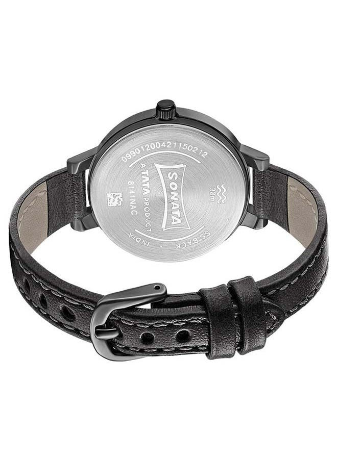 buy-sonata-round-shape-leather-band-chronograph-wrist-watch-8141nl04-32-mm-black_k19