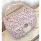Lilak Crisp Flower Chic Makeup Organizer Bag
