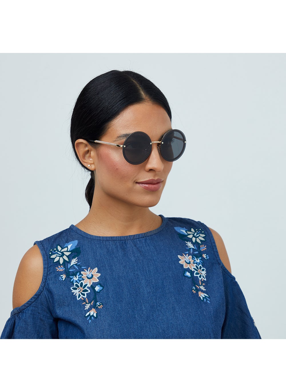 buy-blackout-blackout-rise-round-rimless-sunglasses_2un
