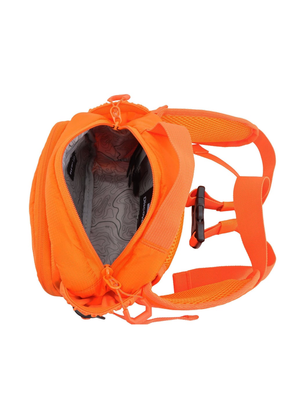 buy-discovery-discovery-body-spirit-nylon-ripstop-waist-bag-orange-for-men-and-women-durable-lightweight-waterproof-hip-pack-bag-crossbody-sling-belt-bag-outdoor-hiking-trekking-running-camping_km9