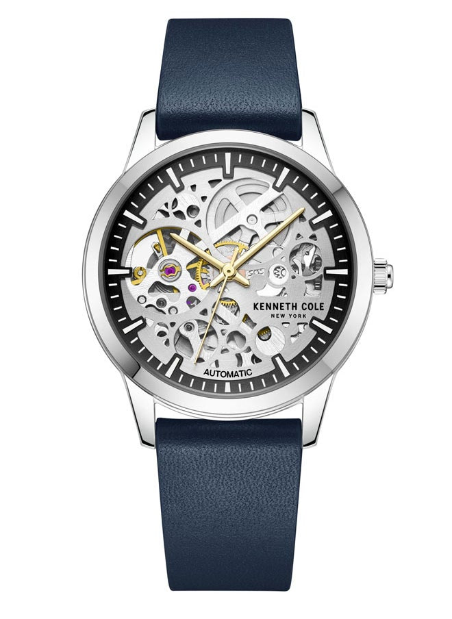 buy-kenneth-cole-new-york-kenneth-cole-new-york-36mm-automatic-women-s-watch-with-gunmetal-dial-blue-genuine-leather-strap_h41