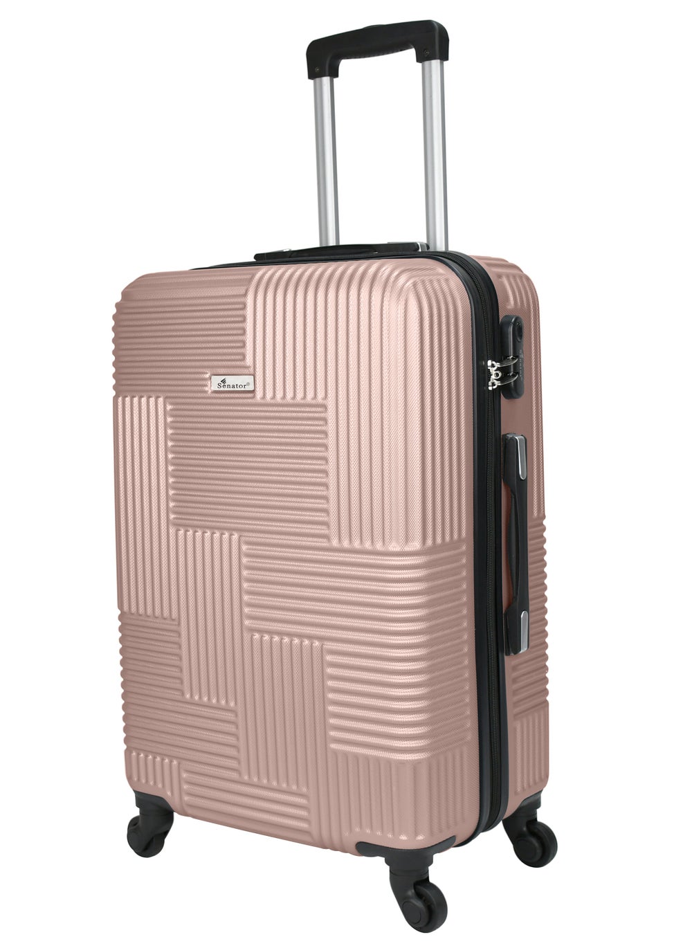 buy-senator-hard-case-travel-bag-luggage-trolley-for-unisex-abs-lightweight-suitcase-with-4-spinner-wheels-kh110-rose-gold_rs9