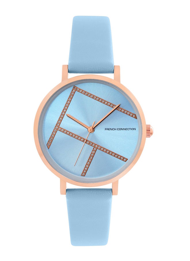 buy-french-connection-french-connection-women-s-analog-watch-blue-strap_fe6