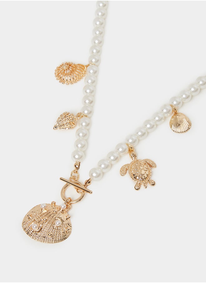 buy-styli-sea-charm-faux-pearl-beaded-necklace_g1q