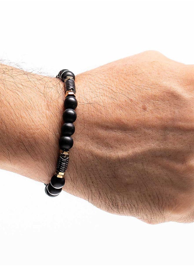 buy-chrysostomos-handmade-beaded-bracelet-for-men-with-onyx-and-double-golden-hematite-rings_4zw