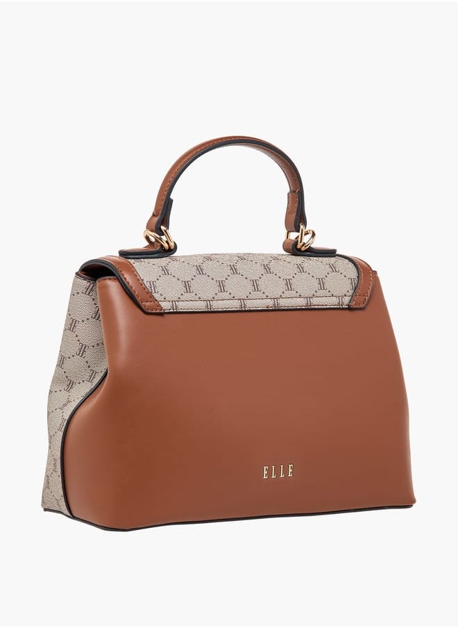 buy-elle-women-monogram-print-satchel-bag-with-top-handle-and-detachable-strap_6tb