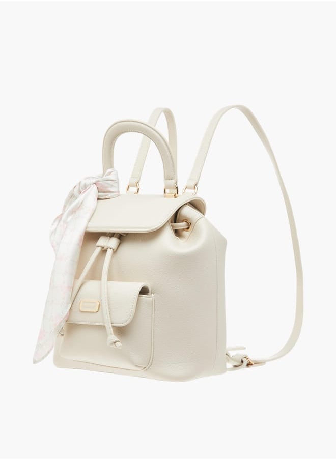 buy-missy-womens-missy-textured-backpack-with-adjustable-straps-and-scarf-accent_xcp