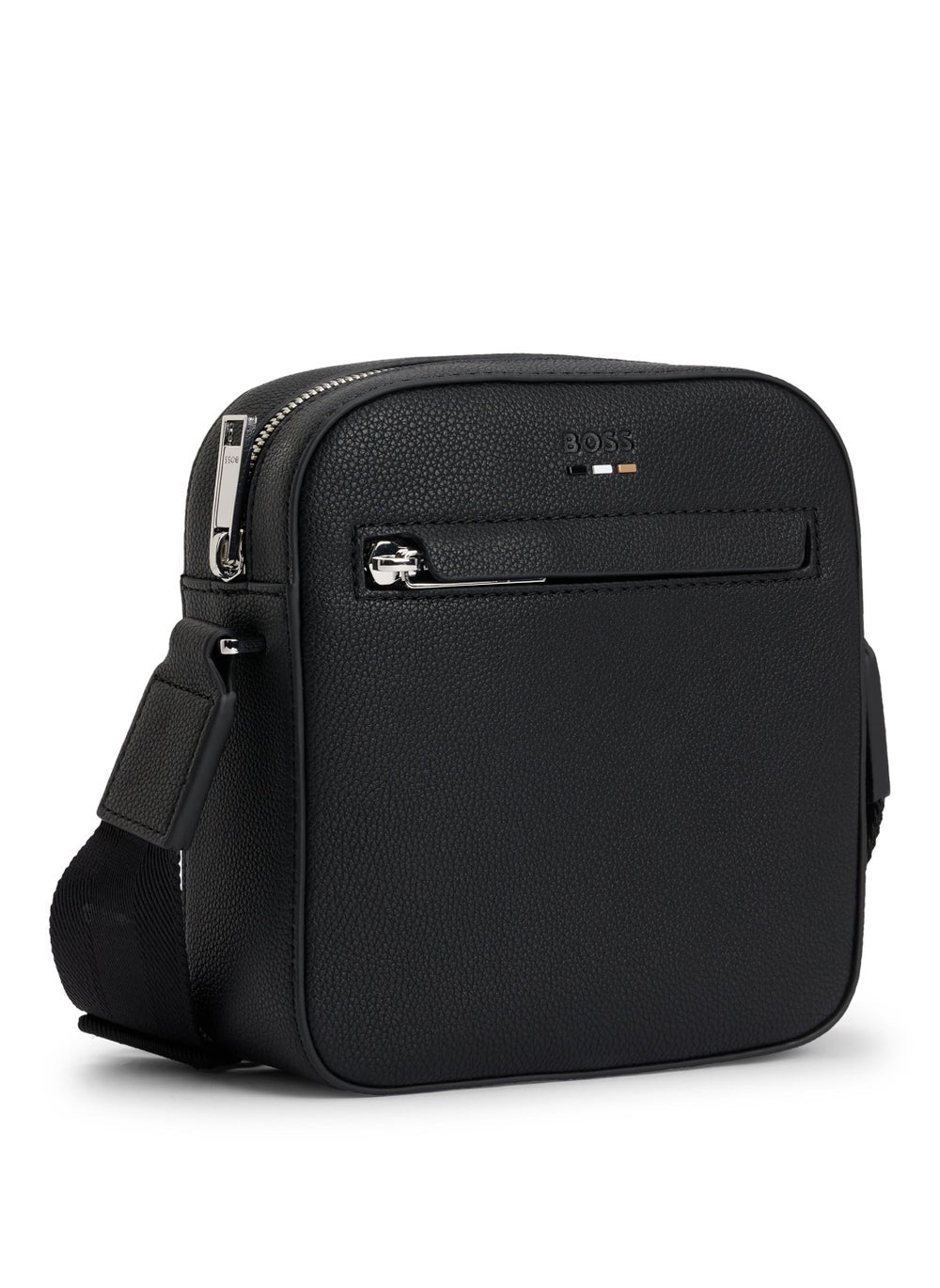 buy-boss-grained-faux-leather-reporter-bag-with-signature-trims_phj
