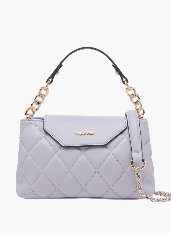 buy-paprika-women-s-quilted-crossbody-bag-with-chain-strap-and-flap-button-closure_t97
