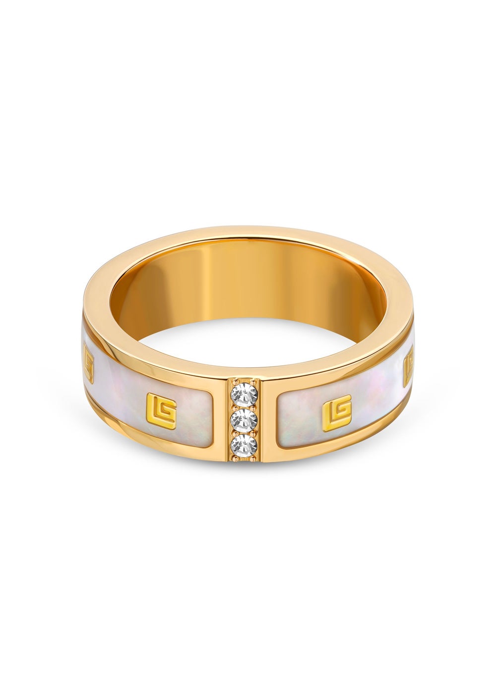 buy-guy-laroche-grace-gold-plated-ring-with-mop-and-crystals_cxa