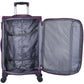 buy-eminent-unisex-soft-travel-bag-large-luggage-trolley-polyester-lightweight-expandable-4-double-spinner-wheeled-suitcase-with-3-digit-tsa-lock-e765-purple_zs9