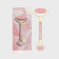 Luxurious Textured Rose Quartz Face Roller