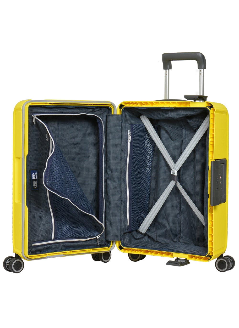 buy-eminent-vertica-hard-case-travel-bag-luggage-trolley-polypropylene-lightweight-suitcase-4-quiet-double-spinner-wheels-with-tsa-lock-b0006-yellow_1ng