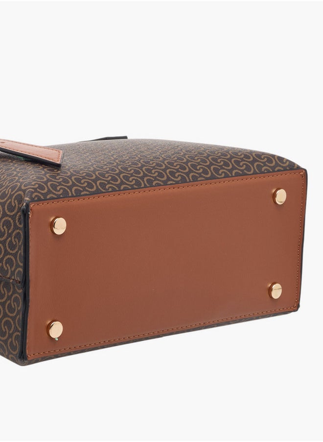 buy-celeste-women-s-monogram-print-tote-bag-with-zip-closure-and-adjustable-strap_cnh