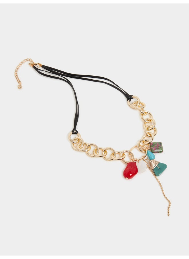 buy-styli-styli-chain-trim-faux-gemstone-pendant-necklace_ize