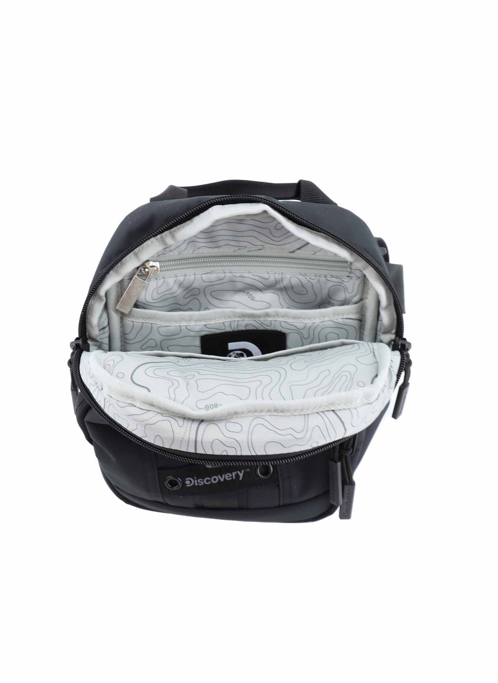 buy-discovery-discovery-shield-rpet-polyester-utility-bag-black-zipper-compartment-casual-shoulder-bag-for-men-and-women-removable-shoulder-strap-secure-rfid-pocket_2z6