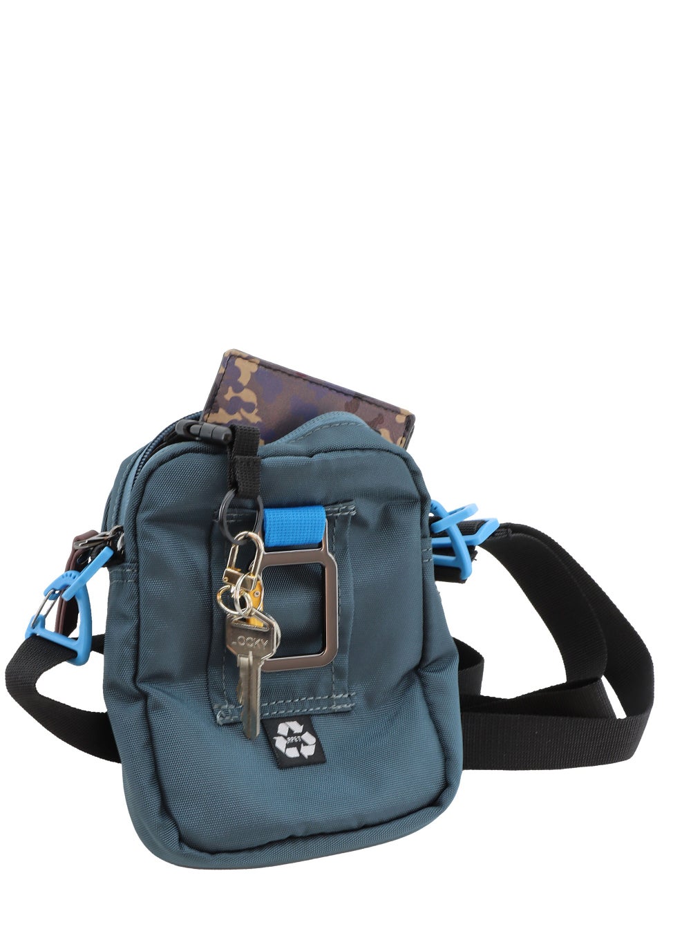 buy-discovery-discovery-icon-utility-bag-steel-blue-zipper-compartment-casual-shoulder-bag-for-men-and-women-removable-shoulder-strap-secure-rfid-pocket_jqy