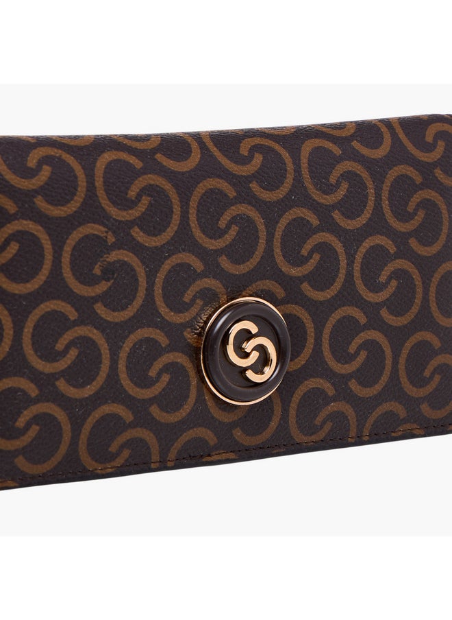 buy-celeste-women-monogram-print-bi-fold-wallet-with-snap-button-closure_gdr
