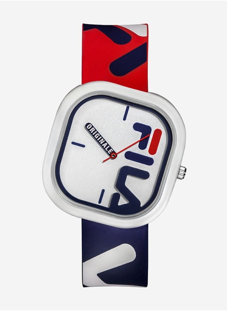 buy-fila-fila-adult-unisex-analogue-watch-alloy-case-red-blue-silicone-strap-38-6098-002_a2q