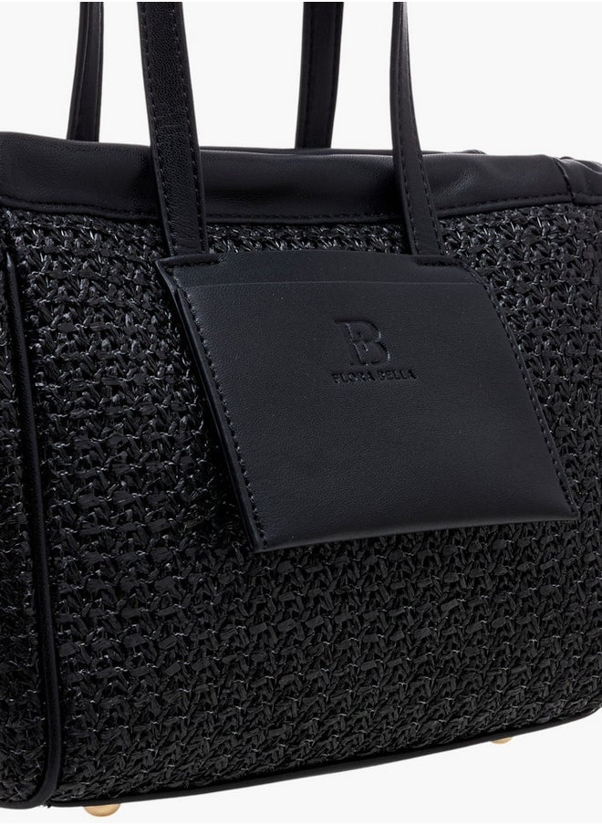 buy-flora-bella-by-shoexpress-textured-tote-bag-with-double-handle-and-magnetic-button-closure_gpr