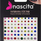 ملصقات الأظافر بزخارف الوجه Nascita -13