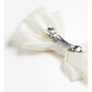Mulberry Silk Satin Bow Hair Clip Elegance