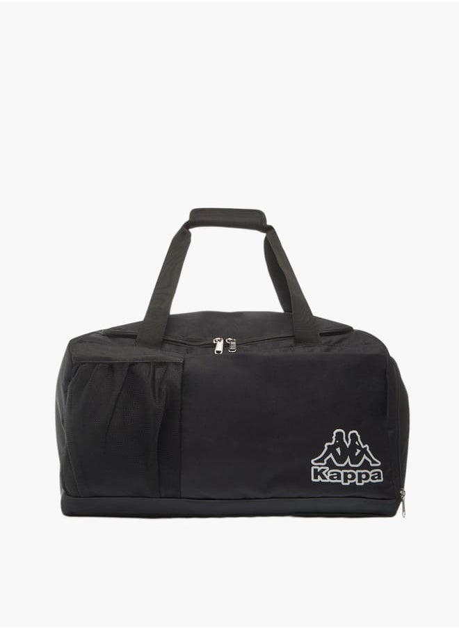 buy-kappa-men-logo-print-duffel-bag-with-handles-and-zip-closure_o3k