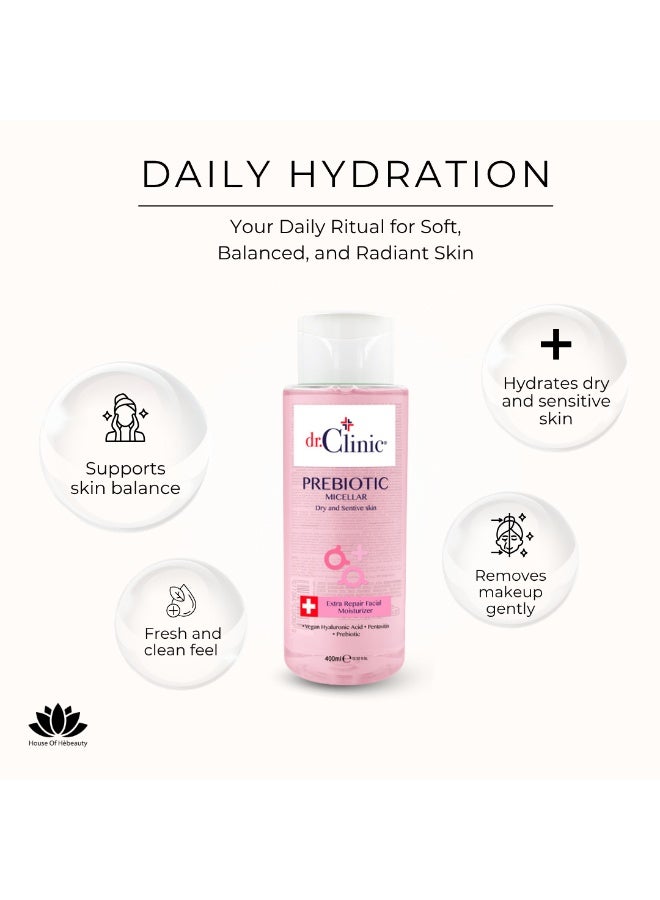 buy-dr-clinic-dr-clinic-prebiotic-micellar-water-for-dry-sensitive-skin-gentle-makeup-remover-hydrating-cleanser-enriched-with-pentavitin-hyaluronic-acid-400-ml_d64