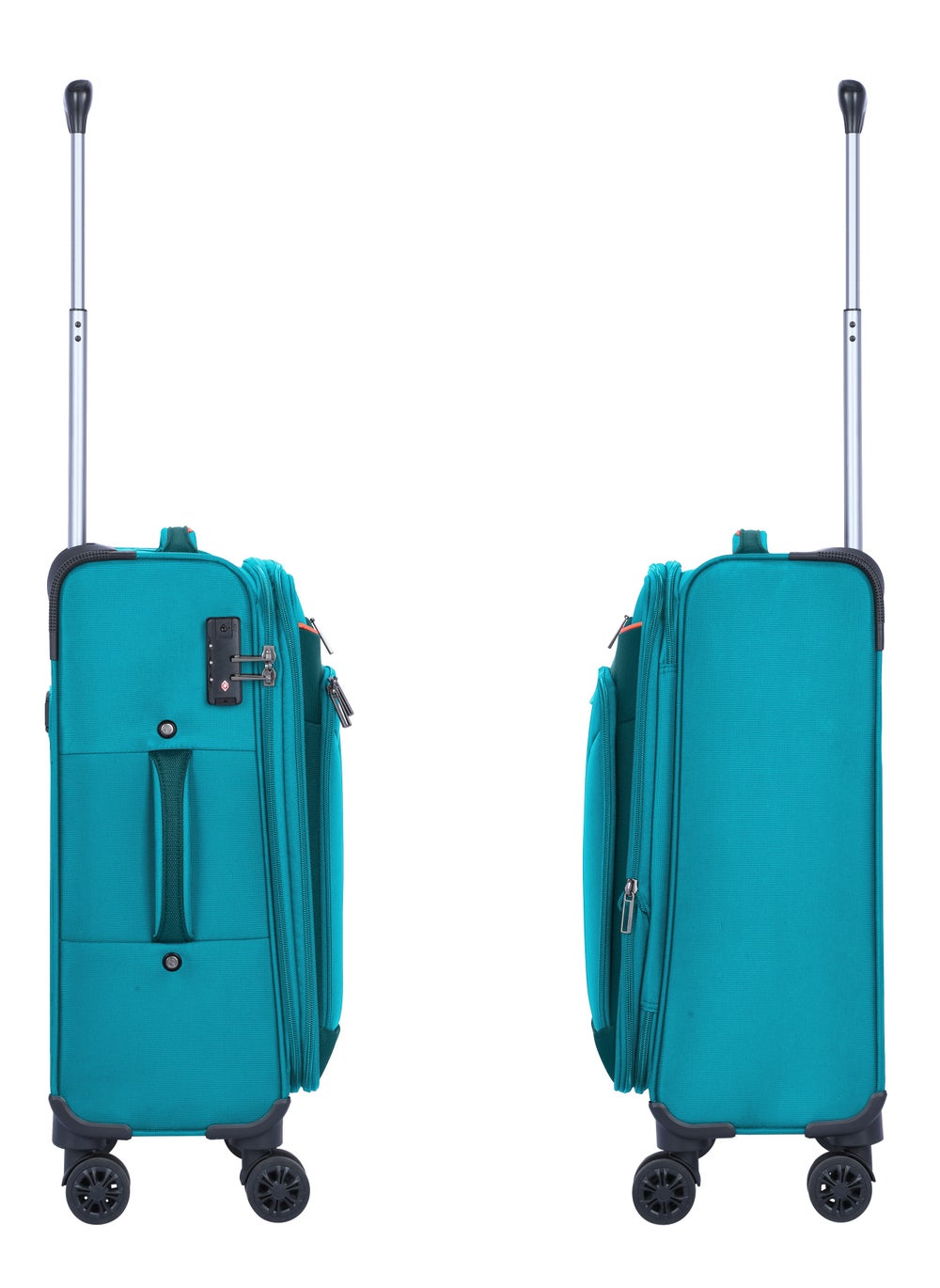 buy-eminent-unisex-soft-travel-bag-cabin-luggage-trolley-polyester-lightweight-expandable-4-double-spinner-wheeled-suitcase-with-3-digit-tsa-lock-e788-green_q4w