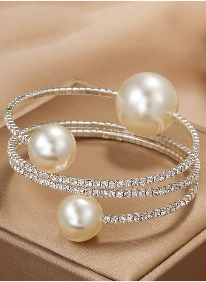 buy-styli-embellished-spiral-faux-pearl-bangle_1or