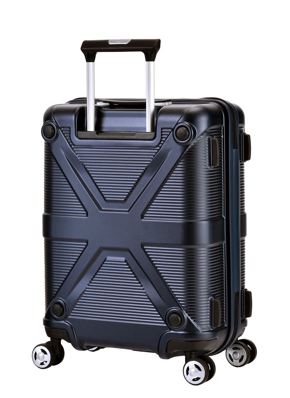 buy-eminent-hard-case-travel-bag-cabin-luggage-trolley-polycarbonate-lightweight-suitcase-4-quiet-double-spinner-wheels-with-tsa-lock-kj97-night-blue_i8a
