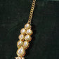 Elegant Kundan Studded Maang Tikka | Gold-Plated Brass