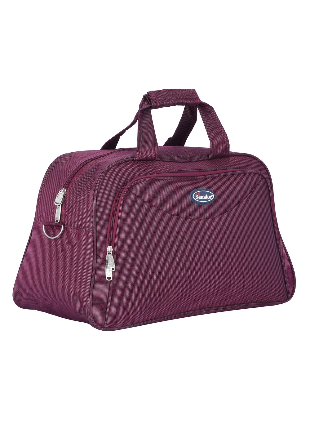 buy-senator-travel-duffle-bag-for-unisex-lightweight-nylon-bag-multi-pocket-water-scratch-resistant-adjustable-shoulder-strap-weekend-bag-convenient-carry-on-luggage-for-camping-training-42l-maroon-ea218_uco