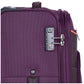 buy-eminent-unisex-soft-travel-bag-cabin-luggage-trolley-polyester-lightweight-expandable-4-double-spinner-wheeled-suitcase-with-3-digit-tsa-lock-e788-purple_0fr
