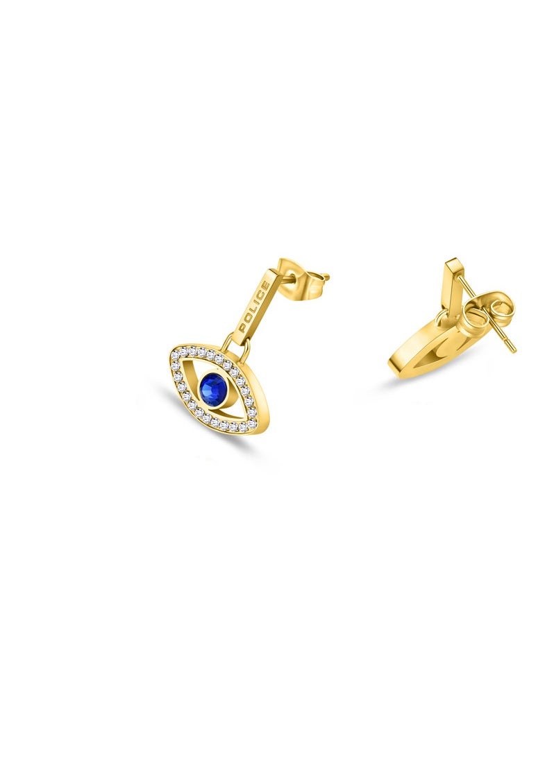 buy-police-eye-gold-plated-ladies-earrings-with-blue-and-white-crystals-8x15mmpejle0003104_77p