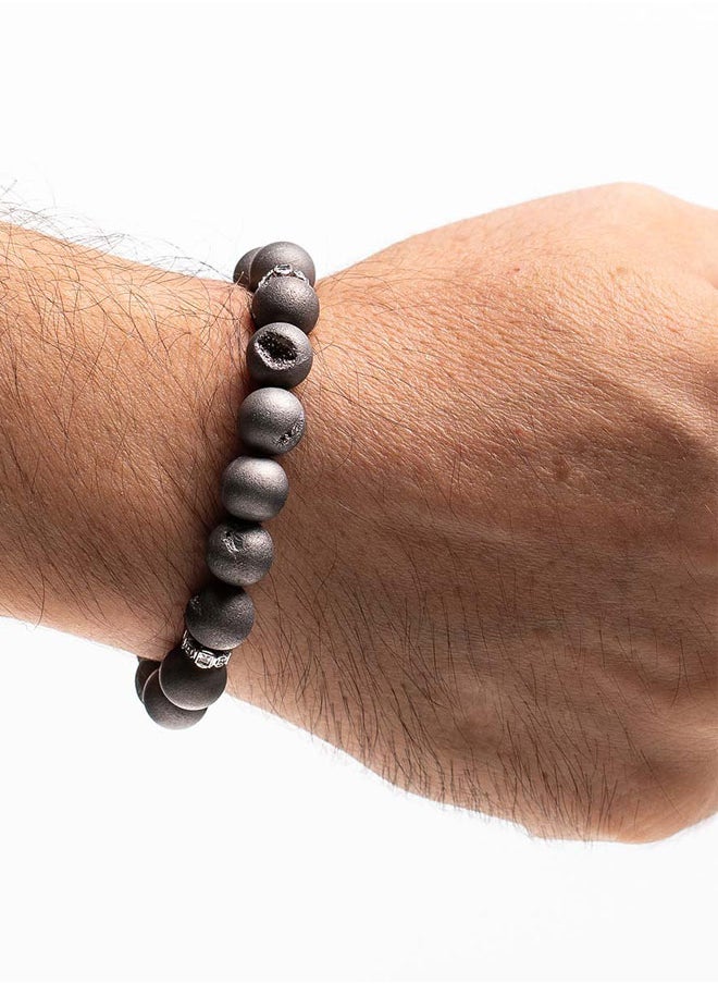 buy-chrysostomos-handmade-beaded-bracelet-for-men-with-silver-druzy-agate-and-silver-stainless-steel_81y