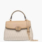 buy-elle-womens-monogram-print-satchel-bag-with-grab-handle-and-button-closure_2no