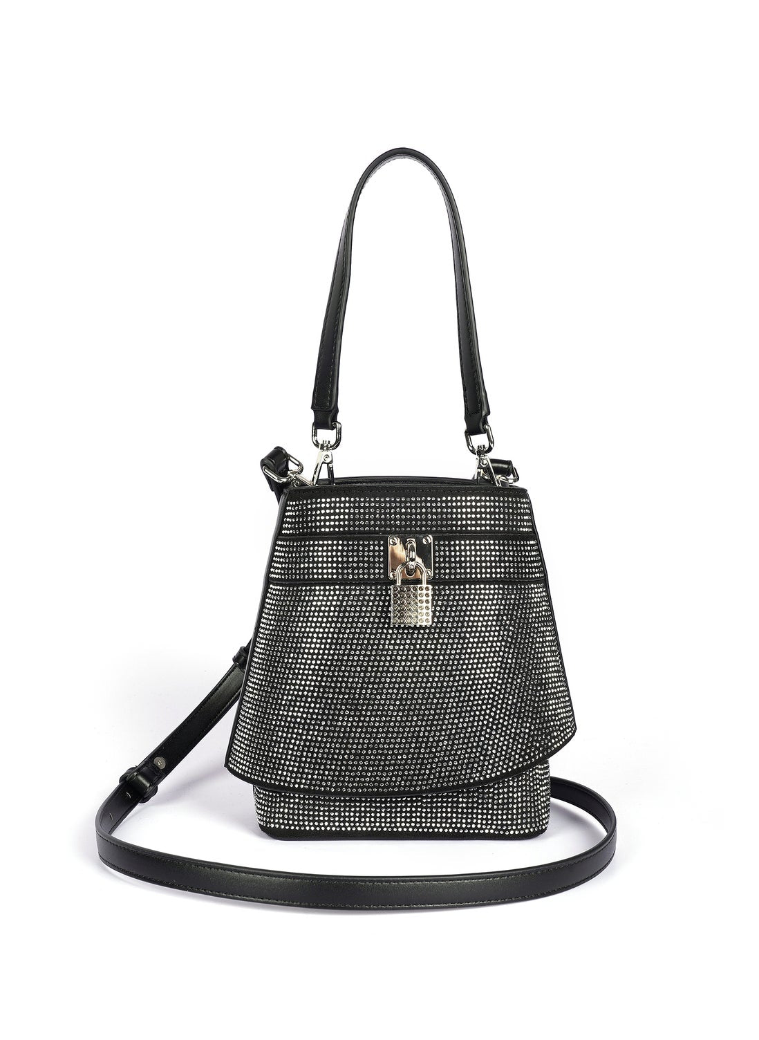 buy-cuple-studded-trapezoidal-shape-handbag_k23
