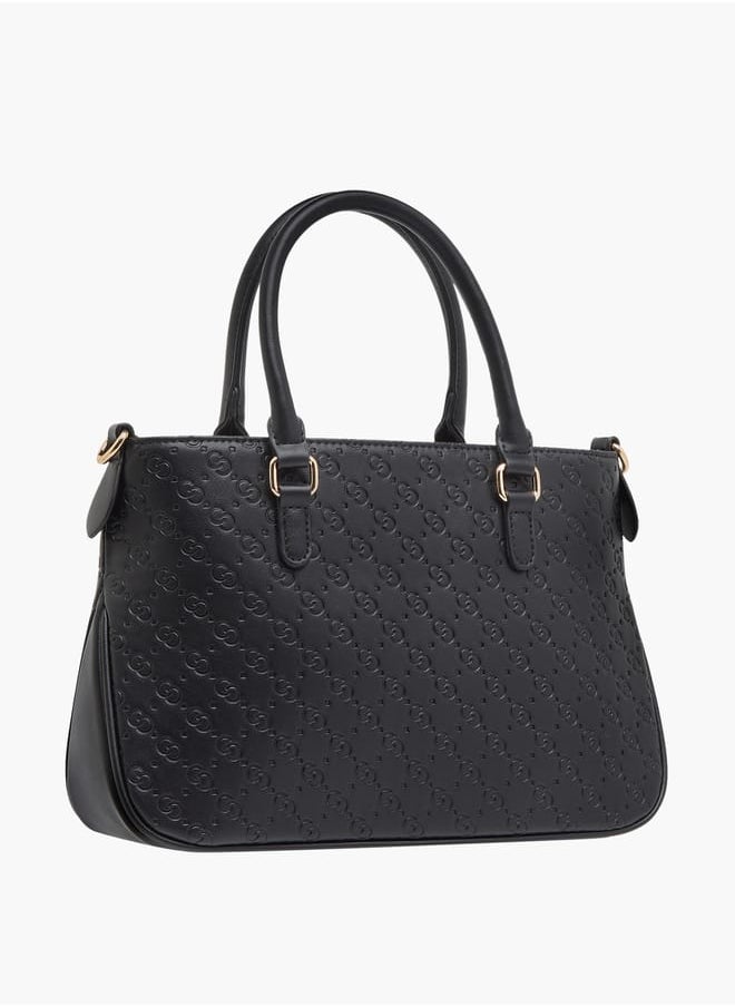 buy-celeste-women-monogram-embossed-tote-bag-with-zip-closure-and-detachable-strap_p2h