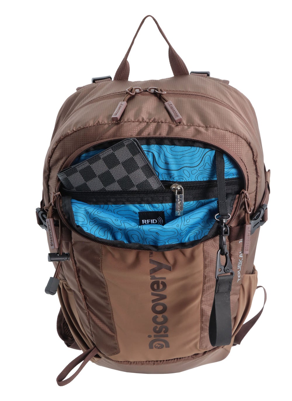buy-discovery-discovery-outdoor-18l-backpack-brown-for-adventure-durable-lightweight-water-resistant-bag-for-men-women-hiking-trekking-camping-travel_noc