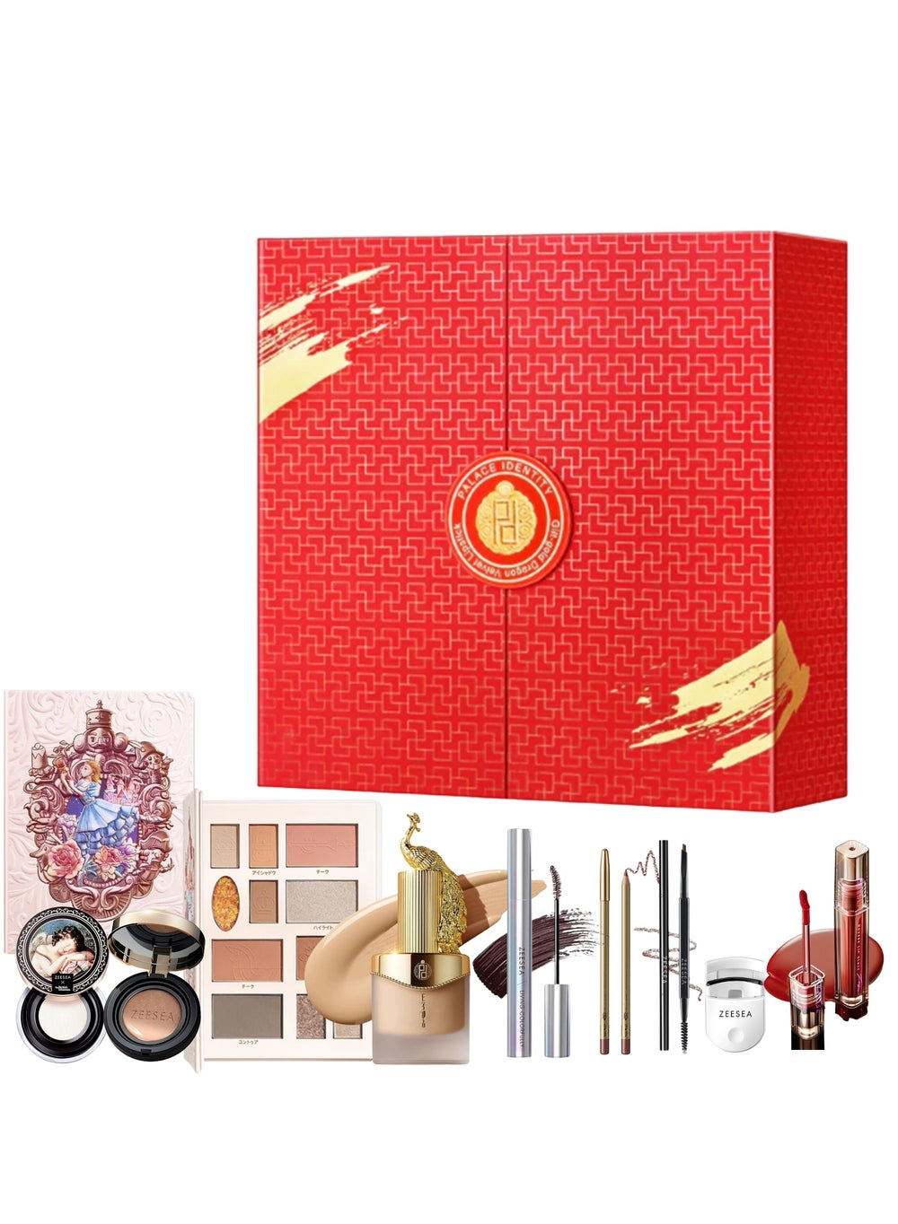 buy-zeesea-zeesea-red-holiday-gift-box-limited-edition-9-products-included_kd5